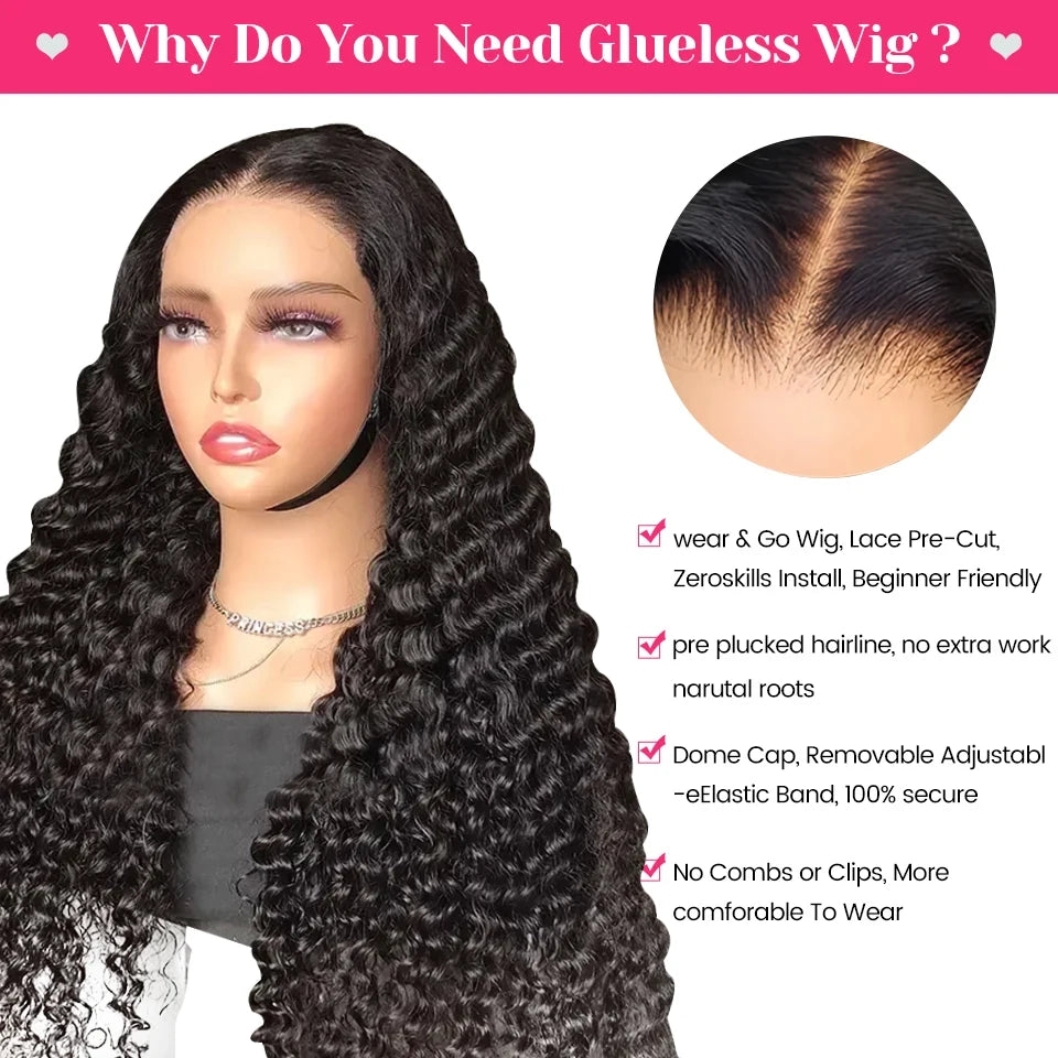 Deep Brazilian Wave Frontal Wig