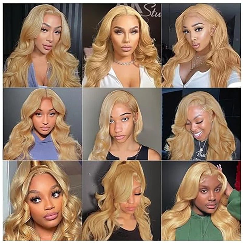 Honey Blonde Lace Front Wig