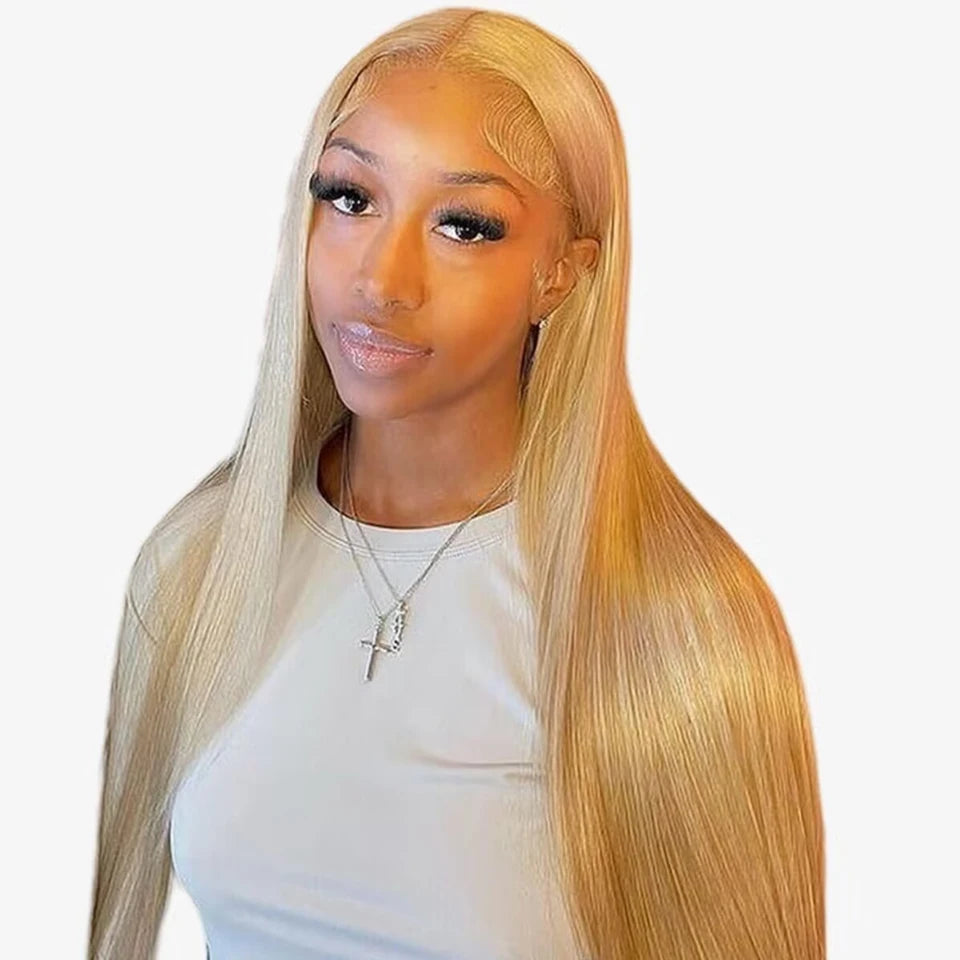 Honey Blonde Bone Wig
