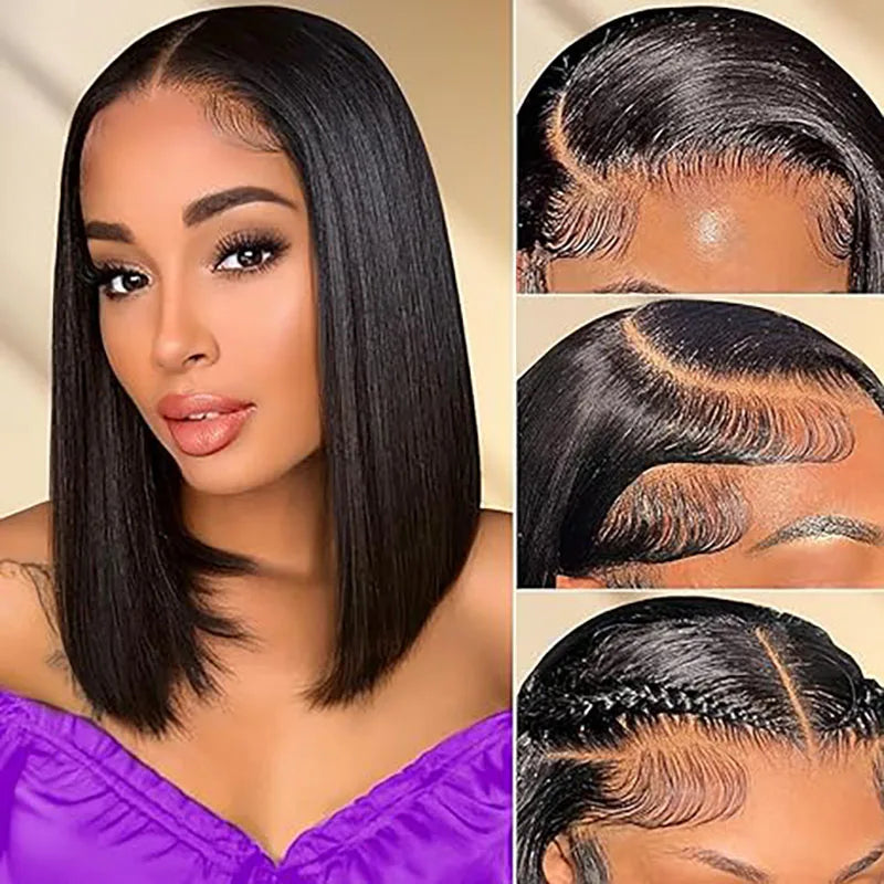 Bone Straight Bob Wig