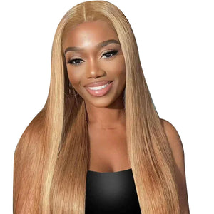 Honey Blonde Bone Wig