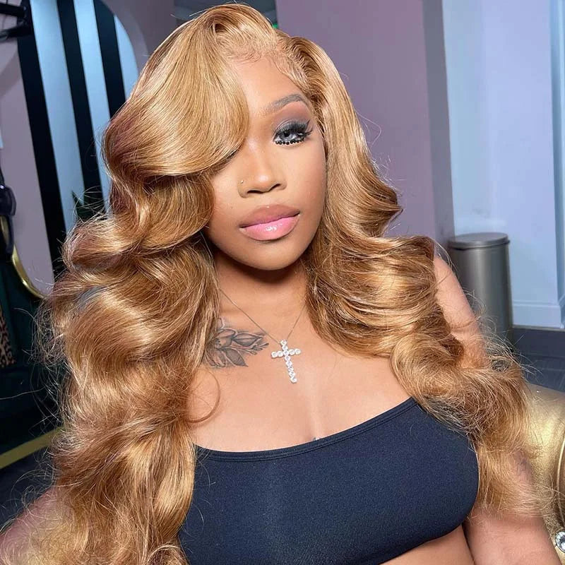 Honey Blonde Lace Front Wig