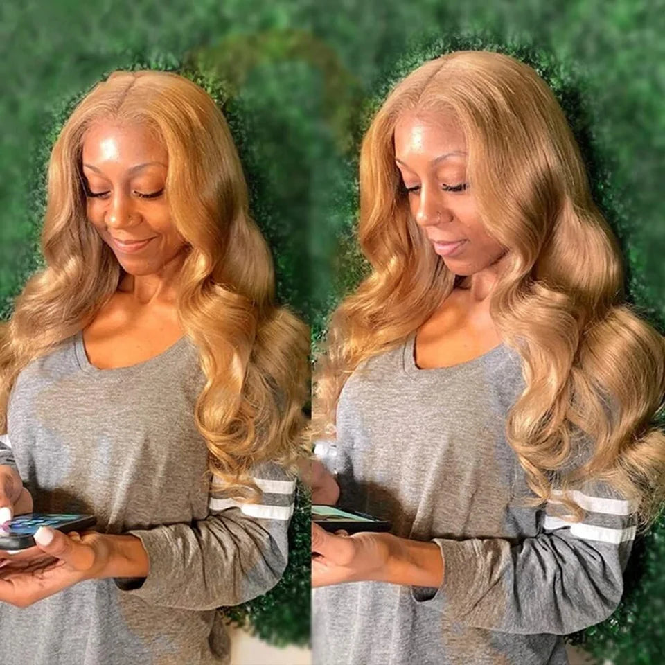 Honey Blonde Lace Front Wig
