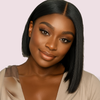 Bone Straight Bob Wig